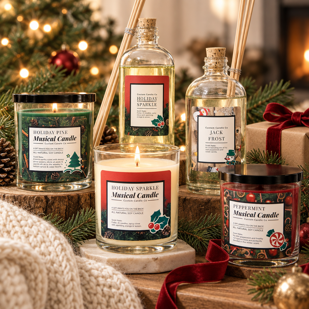 Holiday Candles collection